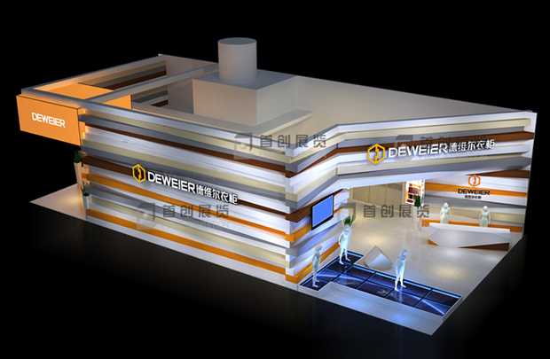 德維爾衣柜 展廳搭建 德維爾衣柜 展廳搭建